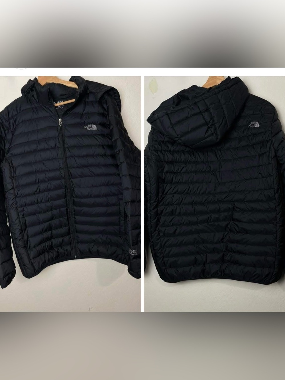 The North Face Defdown Parka GTX Black Puffer 4x Winter Coat Jacket - Picture 1 of 8